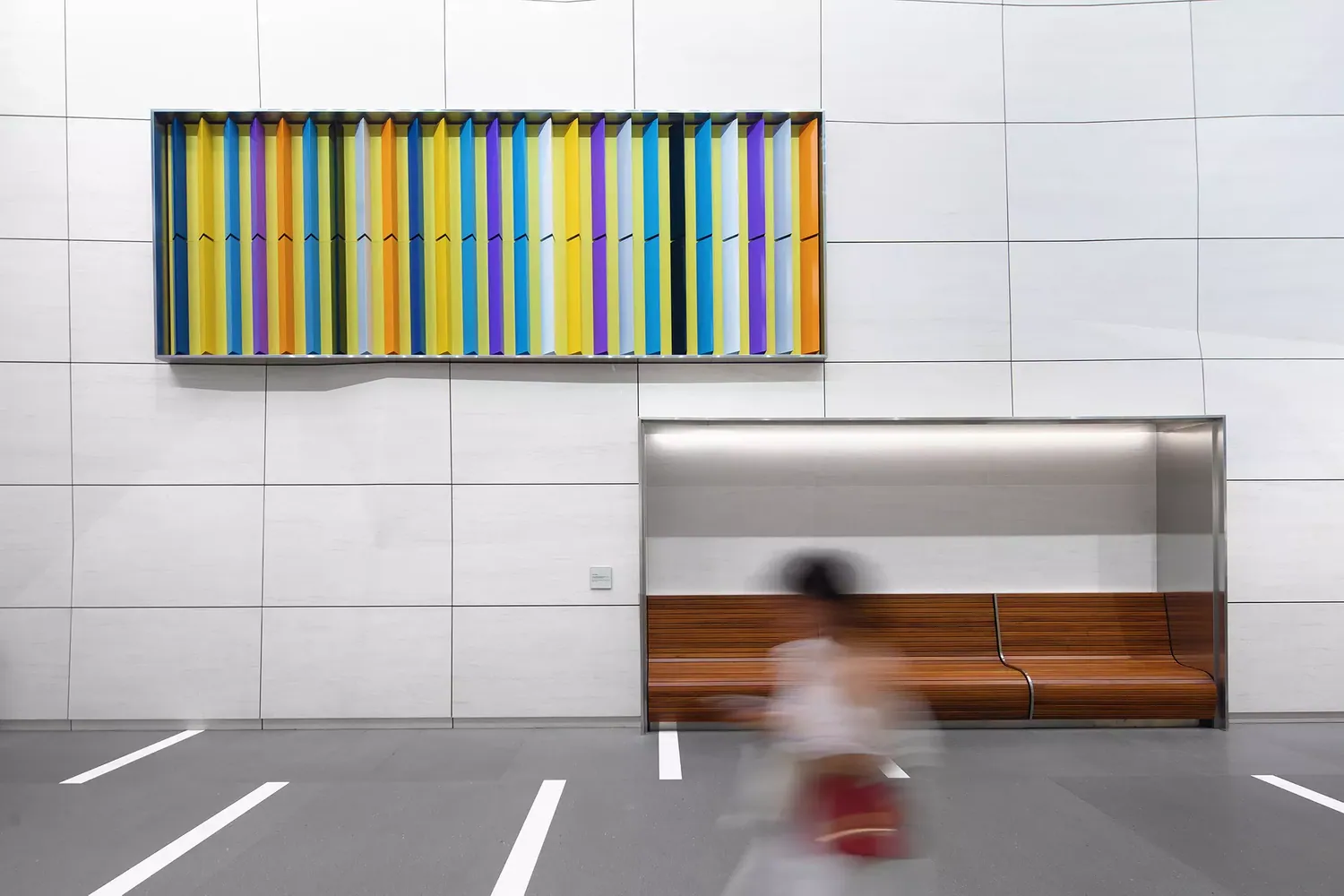 Olympic Tower lobby mural